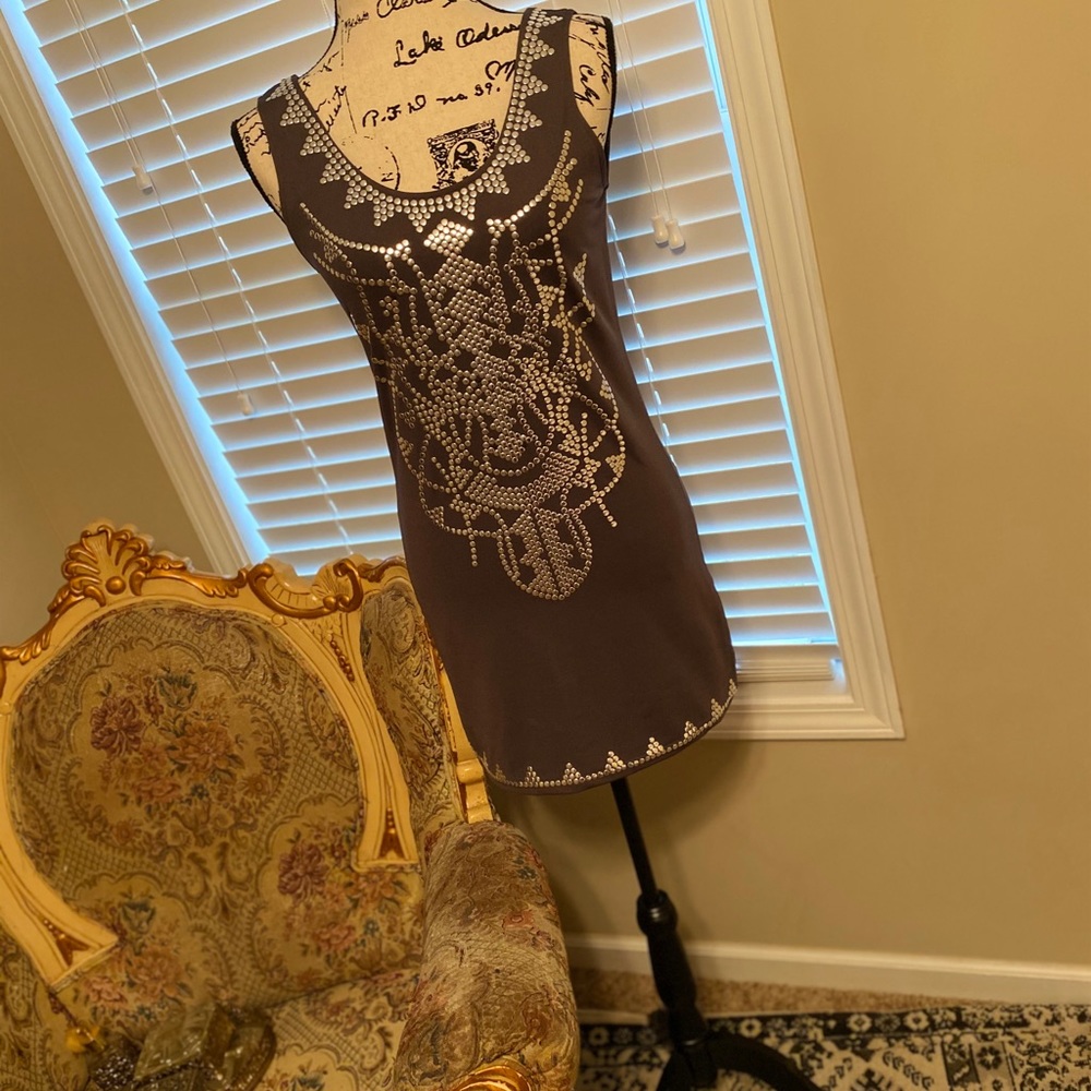 5 for $30 Sexy studded bodycon dress